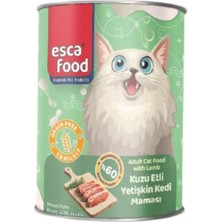 Miçiko Esca Food Kuzu Etli Yetişkin Kedi Konserve Maması 415GR