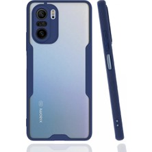 Hnrlishp Newface Xiaomi Poco F3 Kılıf Platin Silikon - Lacivert