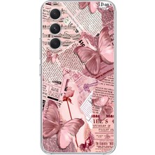 Mobilpad Samsung Galaxy S24 Plus Uyumlu Baskılı Yumuşak Silikon Şeffaf Telefon Kılıfı