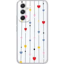 Mobilpad Samsung Galaxy S24 Plus Uyumlu Baskılı Yumuşak Silikon Şeffaf Telefon Kılıfı