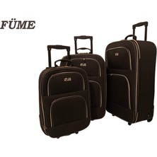 Atlas 2 Tekerli Ucuz Sağlam Valiz 3 Adet