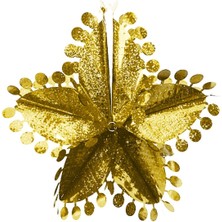 Gold Yıldız Asma 3 Boyutlu Uğur Böceği Çark Süs