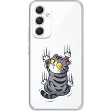 Mobilpad Samsung Galaxy S25 Plus Uyumlu Baskılı Yumuşak Silikon Şeffaf Telefon Kılıfı