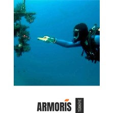 Armoris #dalışfeneri Yüksek Lümen Güçlü LED Teknoloji Su Geçirmez Tasarım Gece Dalışı Su Altı Dalış Feneri