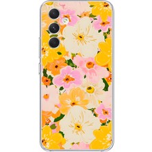 Mobilpad Samsung Galaxy S23 Uyumlu Baskılı Yumuşak Silikon Şeffaf Telefon Kılıfı