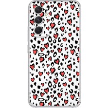 Mobilpad Samsung Galaxy A35 Uyumlu Baskılı Yumuşak Silikon Şeffaf Telefon Kılıfı