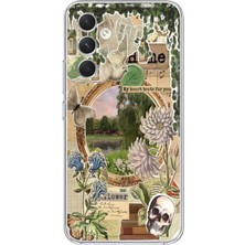 Mobilpad Samsung Galaxy S23 Fe Uyumlu Baskılı Yumuşak Silikon Şeffaf Telefon Kılıfı