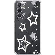 Mobilpad Samsung Galaxy S24 Plus Uyumlu Baskılı Yumuşak Silikon Şeffaf Telefon Kılıfı