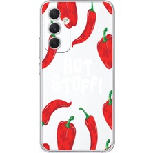 Mobilpad Samsung Galaxy S24 Plus Uyumlu Baskılı Yumuşak Silikon Şeffaf Telefon Kılıfı