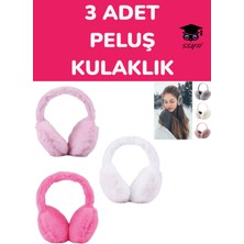 3 Adet  Peluş Kulaklık CR-3550