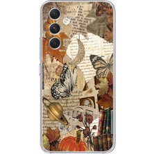 Mobilpad Samsung Galaxy S24 Plus Uyumlu Baskılı Yumuşak Silikon Şeffaf Telefon Kılıfı