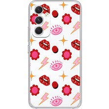 Mobilpad Samsung Galaxy S24 Plus Uyumlu Baskılı Yumuşak Silikon Şeffaf Telefon Kılıfı