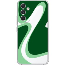 Mobilpad Samsung Galaxy M14 Uyumlu Baskılı Yumuşak Silikon Şeffaf Telefon Kılıfı