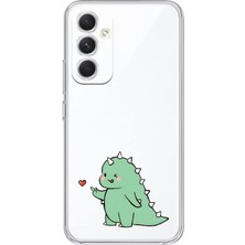 Mobilpad Samsung Galaxy S24 Plus Uyumlu Baskılı Yumuşak Silikon Şeffaf Telefon Kılıfı