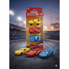 Aksoy Toys Şimşek Mcqueen Cars 3 Lü Kutuda Metal Arabalar Seti