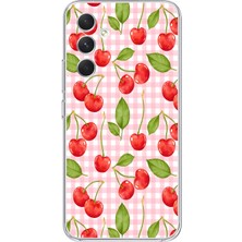 Mobilpad Samsung Galaxy A55 Uyumlu Baskılı Yumuşak Silikon Şeffaf Telefon Kılıfı