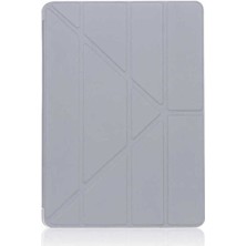 Apple iPad 10.2 (8.nesil) Uyumlu Kılıf Zore Tri Folding Standlı Kılıf