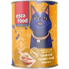 Miçiko Esca Food Tavuk Etli Yetişkin Kedi Konserve Maması 415GR