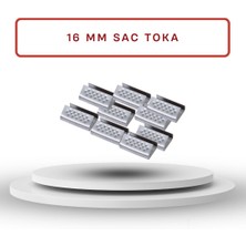 Dalpak Ambalaj 16 mm Sac Toka Çemberleme Tokası - 800 Adet ( Pet ve Pp Çember Için)