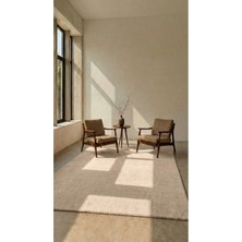 Halı Special Mest Bej Premium Kadifemsi Halı Oturma Odası-Salon-Mutfak-Kaymaz Taban -Yıkanabilir-Modern