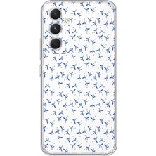 Mobilpad Samsung Galaxy A35 Uyumlu Baskılı Yumuşak Silikon Şeffaf Telefon Kılıfı