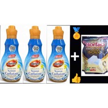 Vatan Konsantre Çamaşır Yumuşatıcı 1.44 Lt x 3 + Bulaşık Makinesi Tableti 50 Li