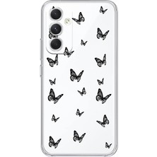 Mobilpad Samsung Galaxy A16 Uyumlu Baskılı Yumuşak Silikon Şeffaf Telefon Kılıfı