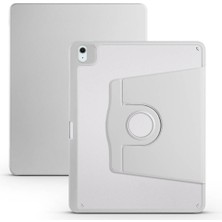 Apple iPad Pro 12.9 2022 M2 Uyumlu Kılıf Zore Termik Kalem Bölmeli Dönebilen Standlı Kılıf
