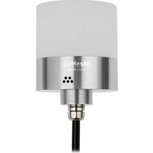 Mesan Ø80 M30 LED Indikatör Rgy Buzzer Gümüş Gövde