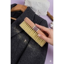 Efsoon Organics Premium Ahşap Elbise ve Palto Temizleme Fırçası – Sert Kıllı