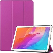 Huawei Matepad T10 Uyumlu Zore Smart Cover Standlı 1-1 Kılıf