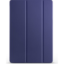 Samsung Galaxy Tab S10 Fe Plus Uyumlu Zore Smart Cover Kalem Bölmeli Standlı 1-1 Kılıf