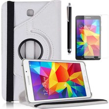 Samsung Galaxy Tab 4 7.0 T230 Uyumlu Zore Dönebilen Standlı Kılıf