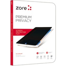 Apple iPad Mini 1 Uyumlu Zore Tablet Privacy Temperli Cam Ekran Koruyucu