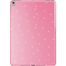 Apple iPad Pro 10.5 (7 Nesil) Uyumlu Simli Parlak Görünümlü Zore Tablet Koton Kılıf