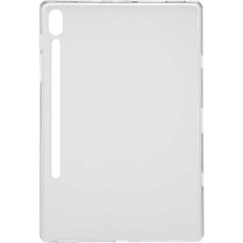 Samsung Galaxy Tab S7 Fe Lte (T737-T736-T733-T730) Uyumlu Kılıf Zore Tablet Süper Silikon Kapak