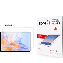 Honor Pad V9 Uyumlu Zore 5in1 Tablet Temperli Cam Ekran Koruyucu