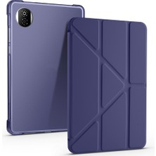 Honor Pad X7 8.7 Uyumlu Kılıf Zore Tri Folding Kalem Bölmeli Standlı Kılıf