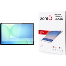 Samsung Galaxy Tab S10 Fe Plus Uyumlu Zore Tablet Temperli Cam Ekran Koruyucu