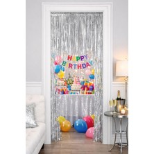 Metalize Dekor Perde 90 x 200 cm