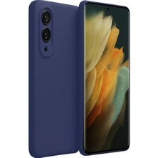 Eco Port Samsung Galaxy S25 Edge First Silikon - Lacivert