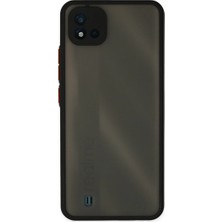 Eco Port Realme C11 2021 Kılıf Montreal Silikon Kapak - Siyah