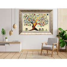 Giyense Gümüş Çerçeveli Tablo NU1316