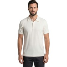 Trender Polo Yaka Erkek T-Shirt 2281-1 Ekru