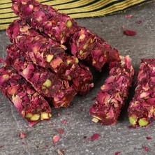 Antep Fıstıklı  Gül Yapraklı  Fitil Lokum