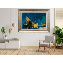 Giyense Gümüş Çerçeveli Tablo NU871