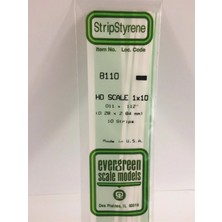 Evergreen 8110 Plastik ÇITA-355MM BOY-0,28X2,84MM-10 Adet -B
