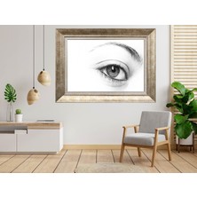 Giyense Gümüş Çerçeveli Tablo NU1524