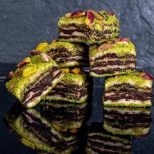 Antep Fıstıklı  Çikolatalı  Katmer Lokum