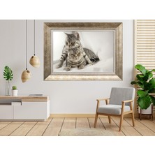 Giyense Gümüş Çerçeveli Tablo NU481